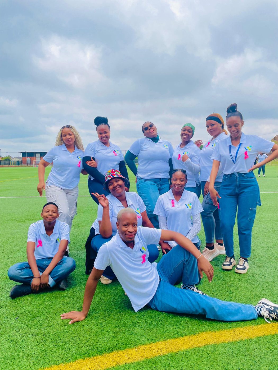 LLWN team group photo at Cancer Awareness Day event